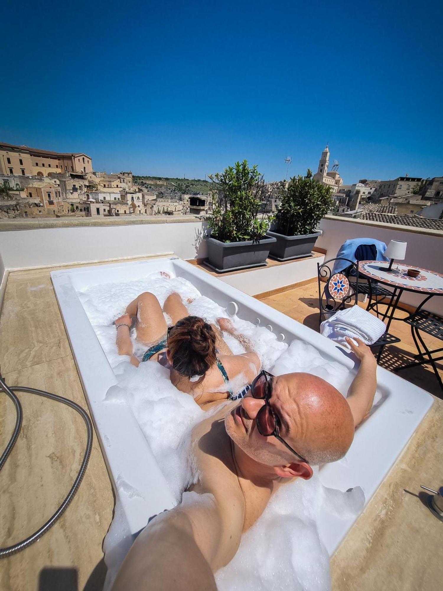 Antica Pepice Villa Matera Bagian luar foto